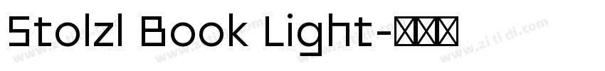 Stolzl Book Light字体转换